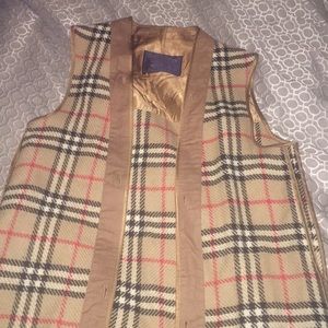 Burberry long vest